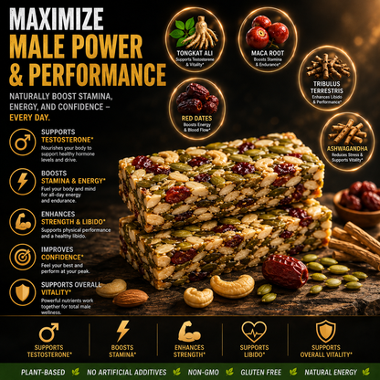 💪 More Energy More Confidence More Life❤️ Daily Wellness Support For Men-ABB8