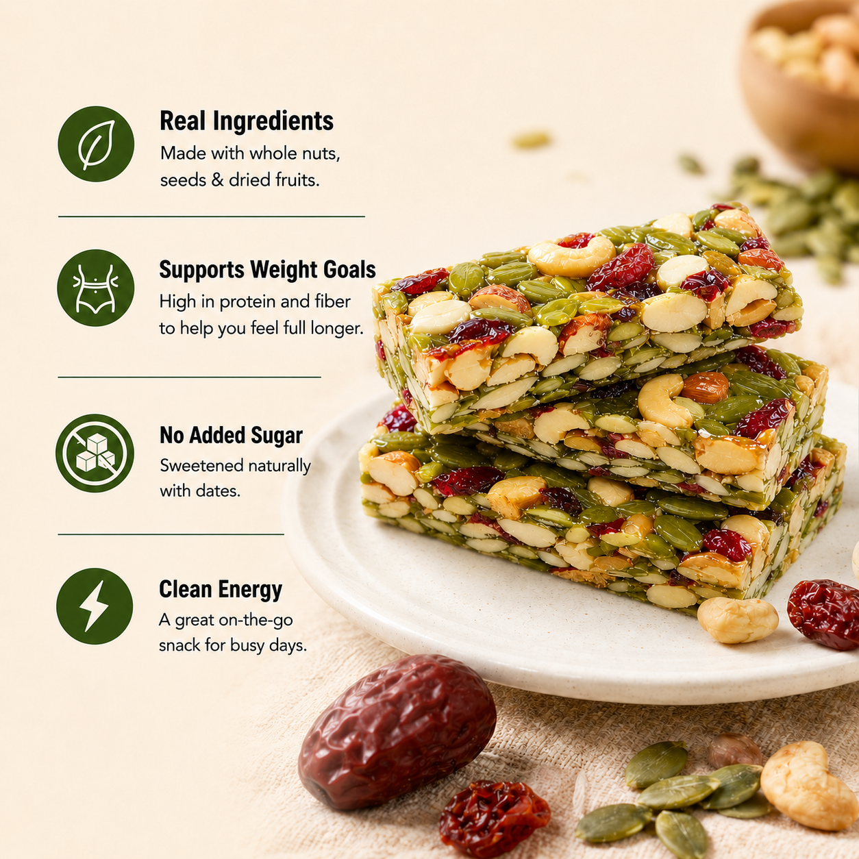 🥉Snack Smarter, Not Harder 🎍Made with 8 Wholesome Ingredients for Lasting Satisfaction and Everyday Wellness-ABB8