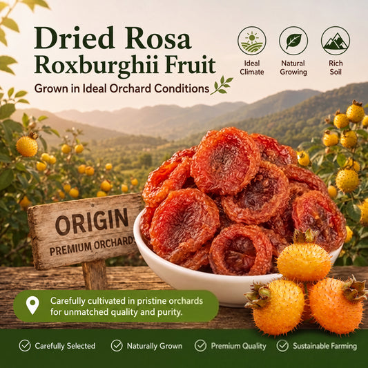 ✅🎆Say goodbye to high-calorie guilt! 🌿👩‍⚕️Satisfy your cravings with our fiber-rich Dried Rosa Roxburghii Fruit-ABB8