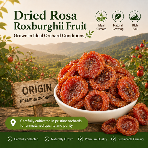 🍀🍀 Say goodbye to high-calorie guilt! 🍋🍋 Satisfy your cravings with our fiber-rich Dried Rosa Roxburghii Fruit.