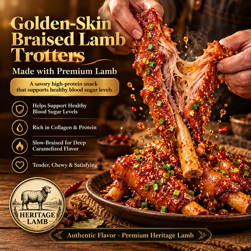 ✨ Control Cravings Without Giving Up Real Food 💯 Premium Colorado Caramelized Braised Lamb Trotters 🐑-Amy