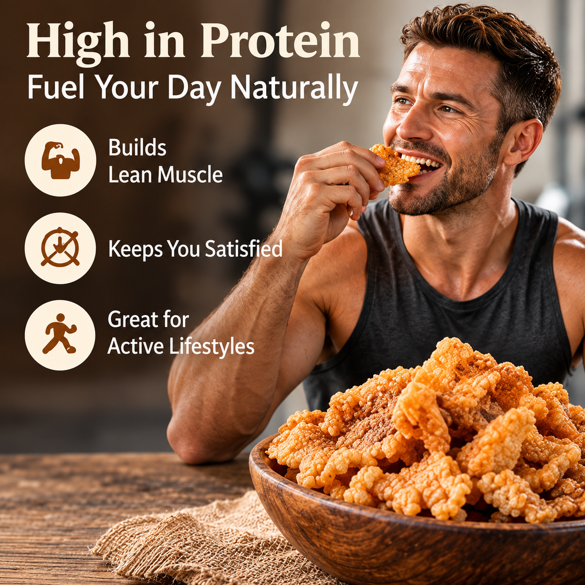 🥩🥩A Seriously Satisfying Crunch for Your Weight-Management Goals-Elon