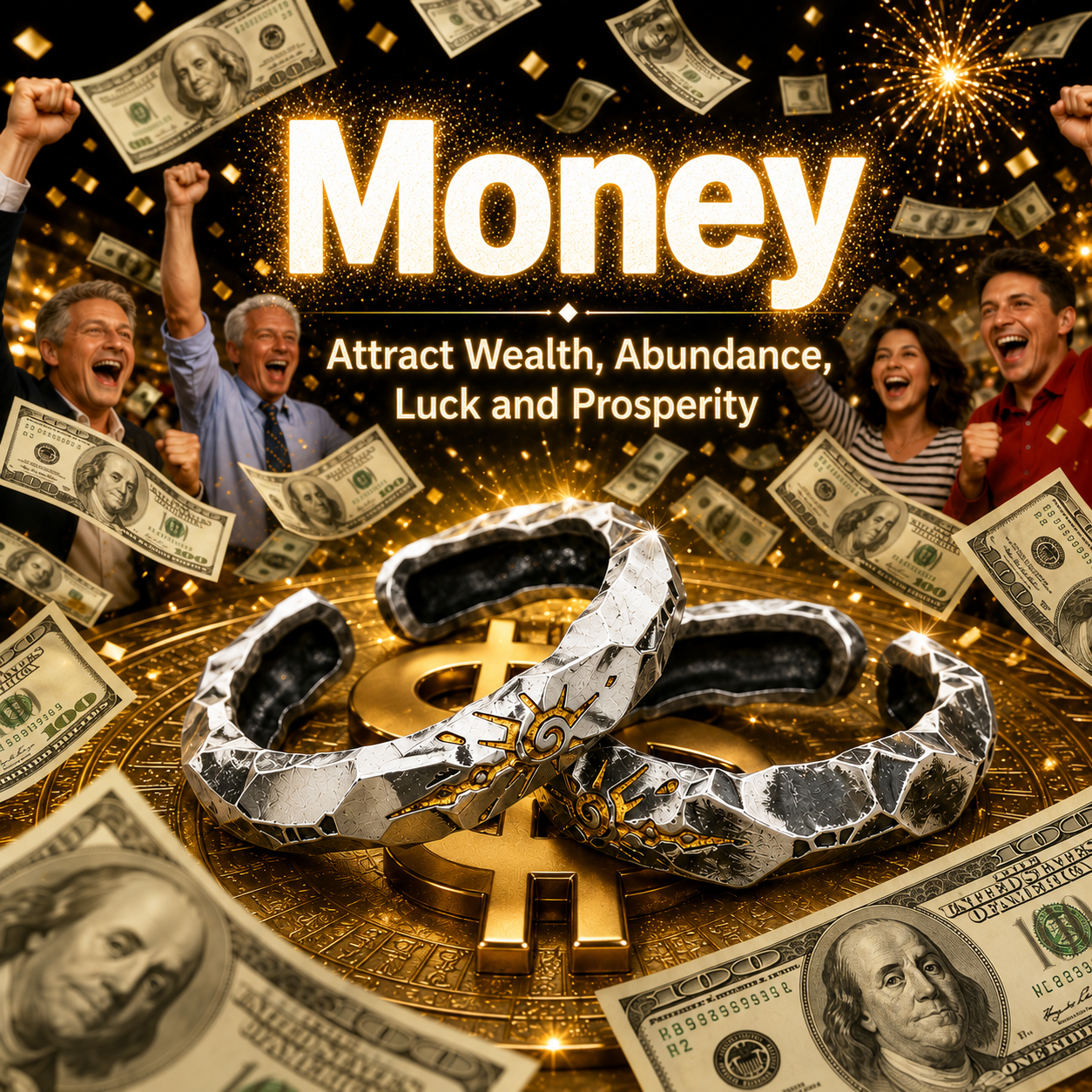 💰🧵 Fortune Flow Money Ring – Easily make all your wishes come true