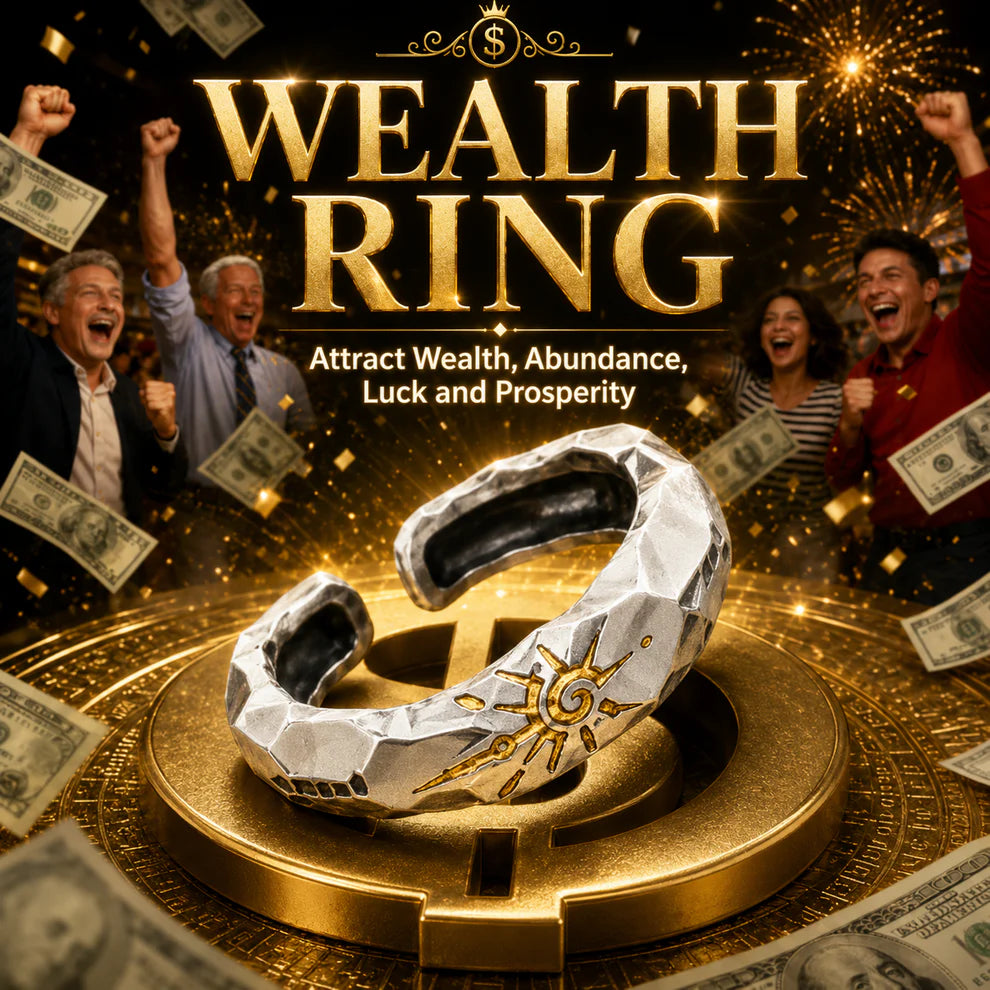 💰🧵 Fortune Flow Money Ring – Easily make all your wishes come true