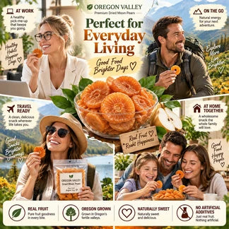 🍐 Premium Dried Pear Slices 🍀 A Sweet, Natural Way To Support Prostate Wellness, Balanced Blood Sugar & Heart-Healthy Habits-XA