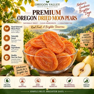 🍐 Premium Dried Pear Slices 🍀 A Sweet, Natural Way To Support Prostate Wellness, Balanced Blood Sugar & Heart-Healthy Habits-XA