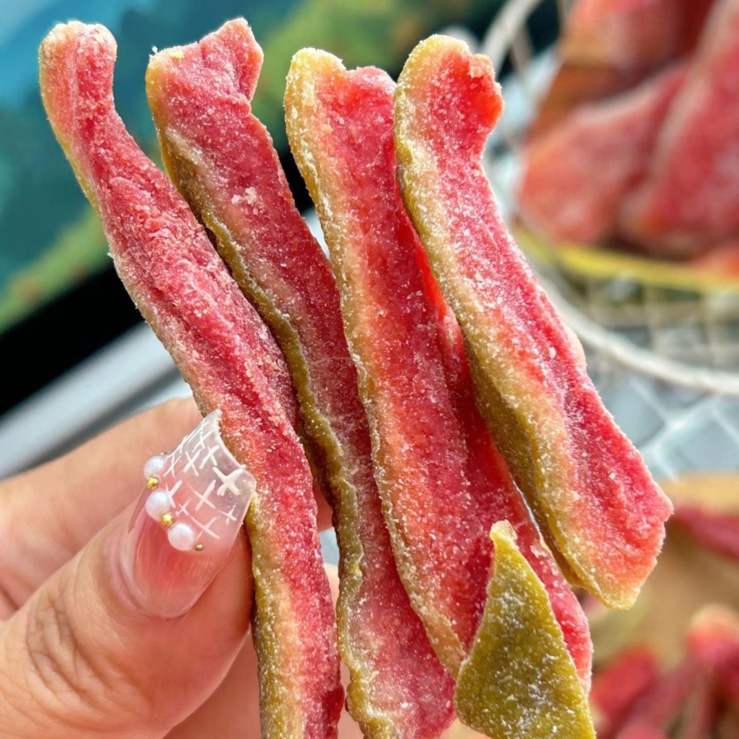 💯🌰Say goodbye to high-calorie guilt! 🥇🍊Satisfy your cravings with ourfiber-rich Red Guava slices-XA