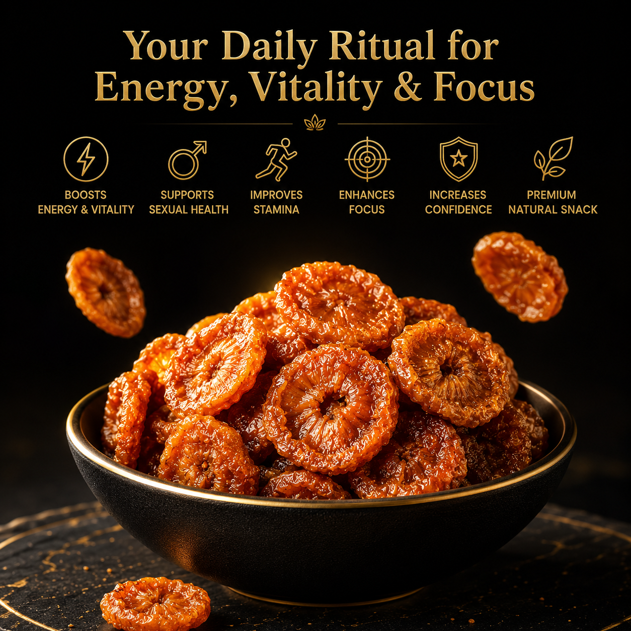 ✅🏆Ultimate Testosterone Revival 🔥🦌Antioxidant-Rich Rosa Roxburghii Slices for Better Bedroom Performance | Support Energy, Stamina & Bedroom Confidence Naturally-ABB8