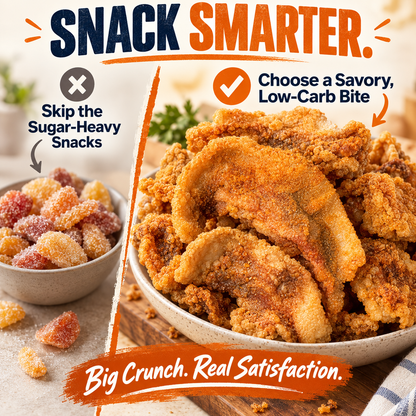 🥇Premium Crispy Pork Chips – Supports Heart Health Management & Blood Sugar Balance-XA