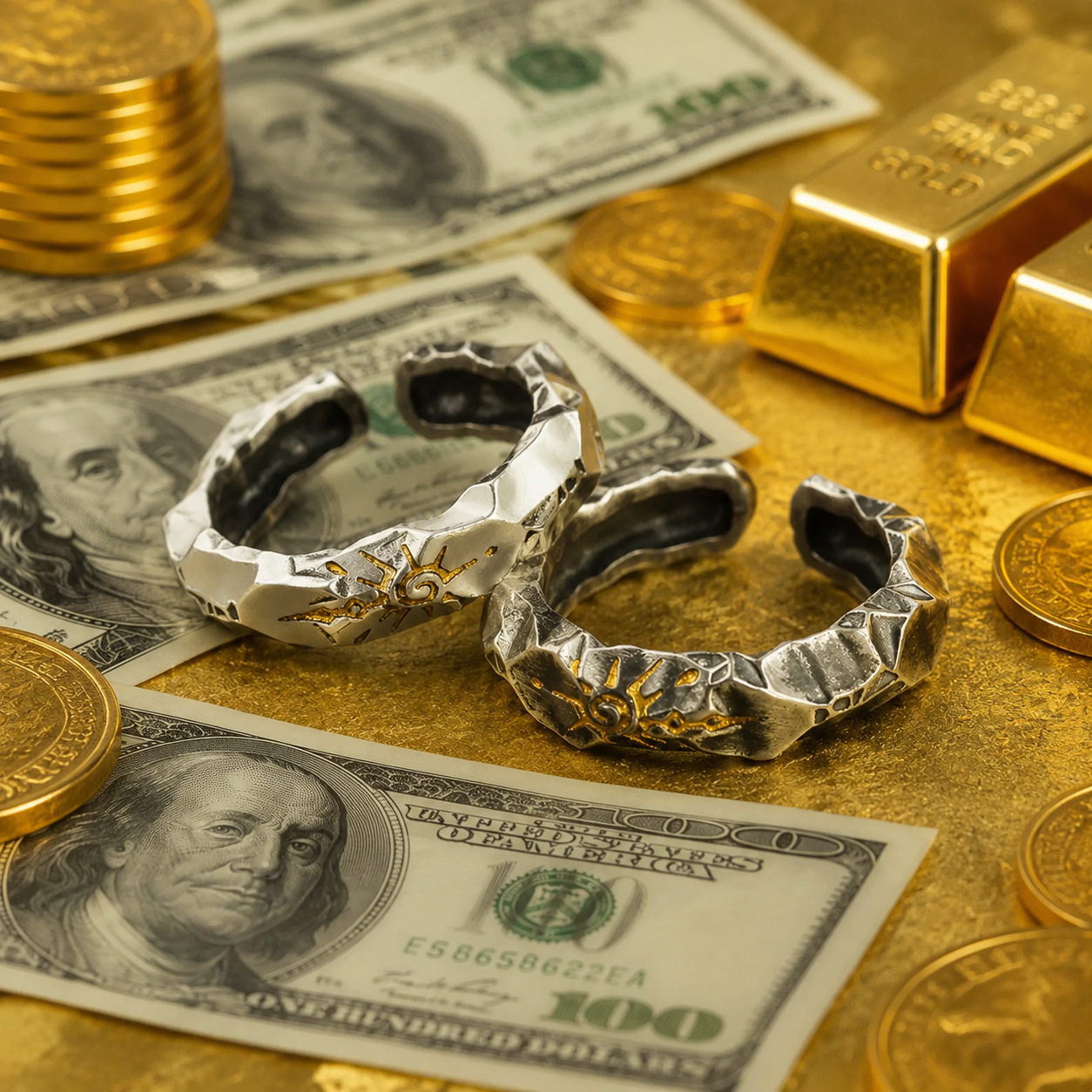 💰🧵 Fortune Flow Money Ring – Easily make all your wishes come true